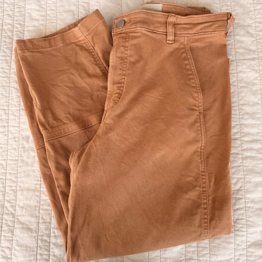Everlane Utility Barrel Pant Khaki